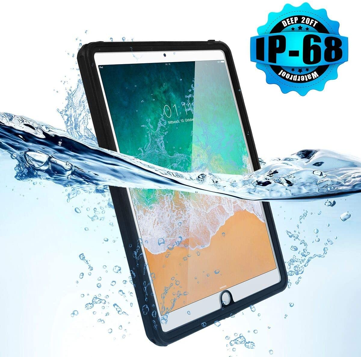 Custodia Impermeabile Antiurto per Apple iPad 9.7 - immagine 2