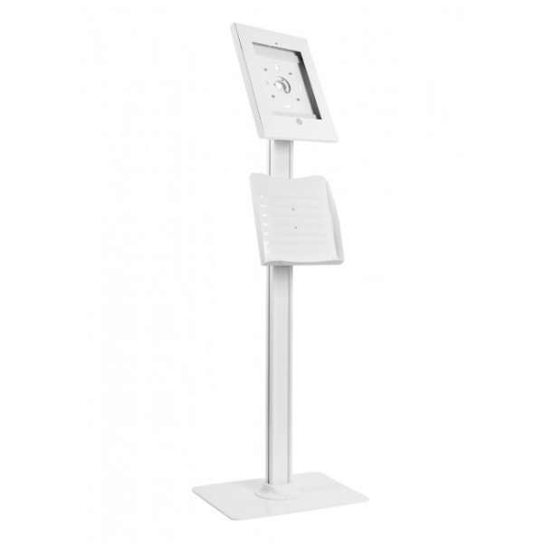 Stand da pavimento per iPad e Tablet da 9.7"a 12.9" con case porta dépliant - immagine 3