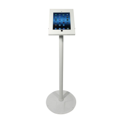 Stand da pavimento per iPad e Tablet da 9.7" a 12.9" Bianco con Base