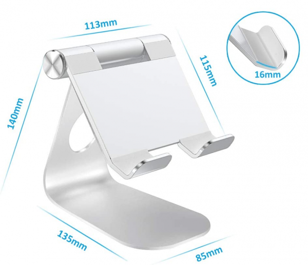 Stand da Tavolo per Tablet 270° Ruotabile - immagine 2