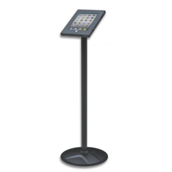 Stand da pavimento per iPad e Tablet da 9.7" a 12.9" Nero con Base