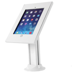 Supporto Tablet da 9.7'' a 12.9'' da Tavolo Bianco