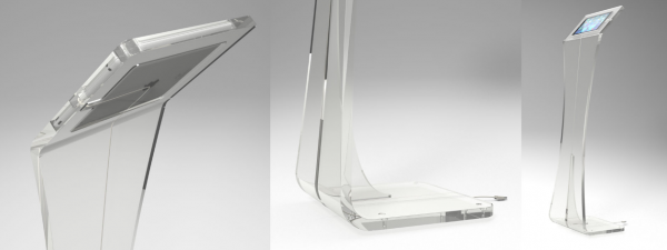 Stand da Terra per iPad Pro 12.9" in Plexiglass - immagine 2