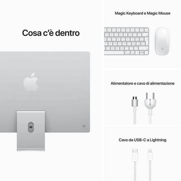 APPLE iMac 24" MGTF3T/A 2021 - immagine 4