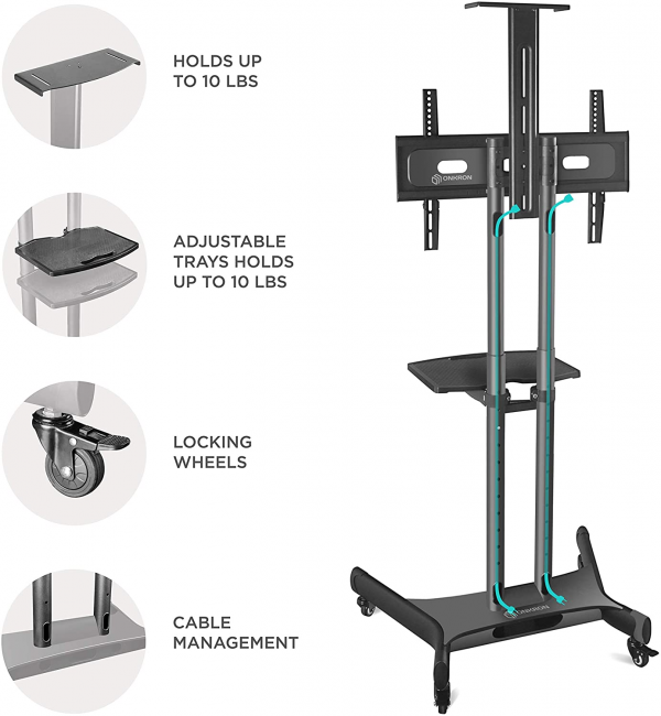Supporto da Pavimento per TV LCD/LED/Plasma 32"-70" - immagine 4