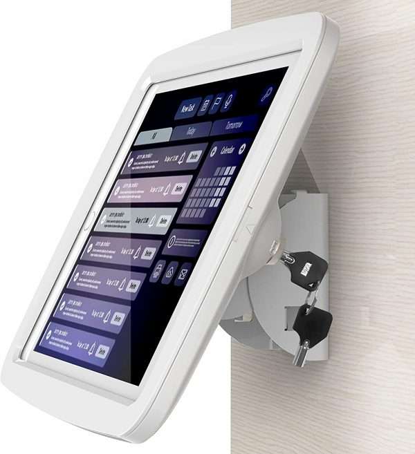 Supporto da parete per Tablet per iPad 10,2" inclinabile