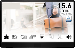 Monitor portatile FHD 15,6" - Pannello IPS (1920 x 1080), 60Hz (PC, Laptop, Mobile)